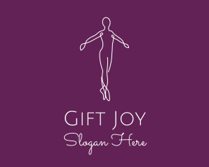 Ballet Dance Dancer logo design