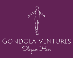 Ballet Dance Dancer logo design