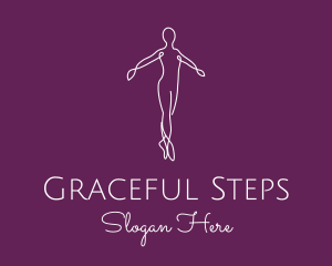 Ballet Dance Dancer logo design