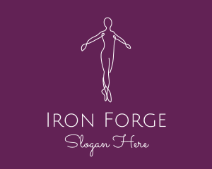 Ballet Dance Dancer logo design