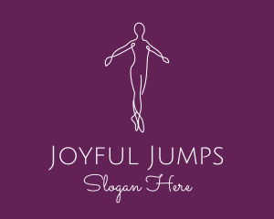 Ballet Dance Dancer logo design