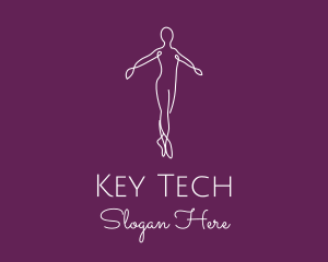 Ballet Dance Dancer logo design