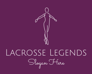 Ballet Dance Dancer logo design