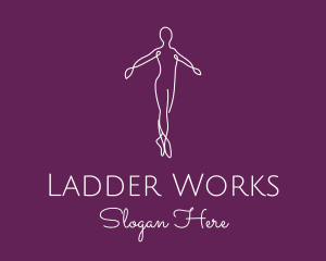 Ballet Dance Dancer logo design