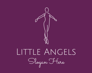 Ballet Dance Dancer logo design