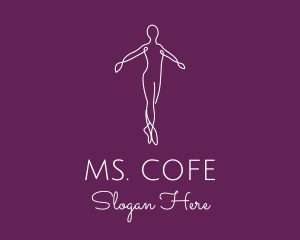 Ballet Dance Dancer logo design