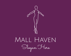 Ballet Dance Dancer logo design