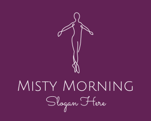 Ballet Dance Dancer logo design