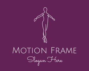 Ballet Dance Dancer logo design