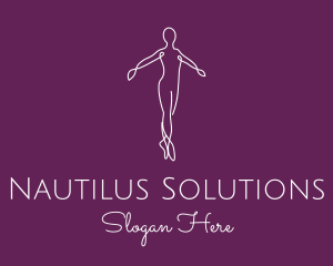 Ballet Dance Dancer logo design