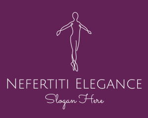 Ballet Dance Dancer logo design