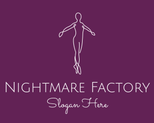 Ballet Dance Dancer logo design