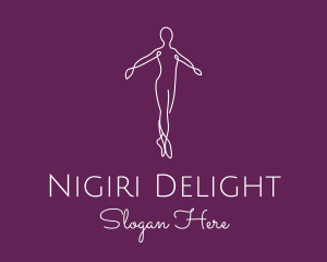 Ballet Dance Dancer logo design