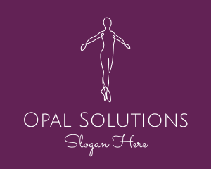 Ballet Dance Dancer logo design