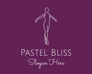 Pastel - Ballet Dance Dancer logo design