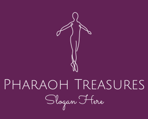 Ballet Dance Dancer logo design