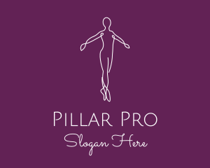 Ballet Dance Dancer logo design