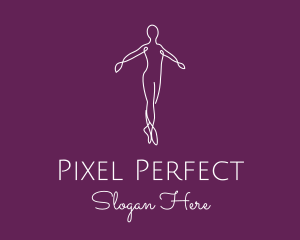 Ballet Dance Dancer logo design