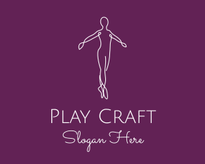 Ballet Dance Dancer logo design