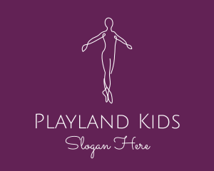 Ballet Dance Dancer logo design