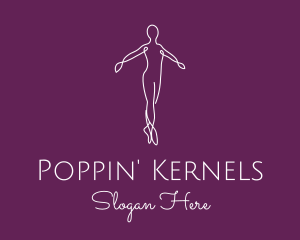 Ballet Dance Dancer logo design