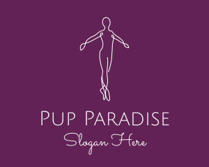 Ballet Dance Dancer logo design