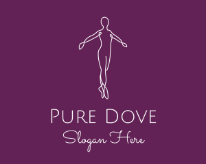 Ballet Dance Dancer logo design