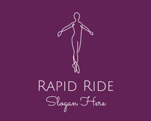 Ballet Dance Dancer logo design