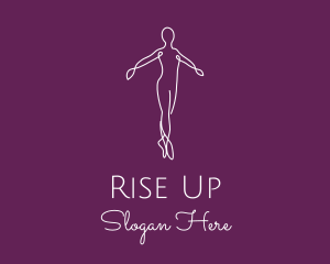 Ballet Dance Dancer logo design