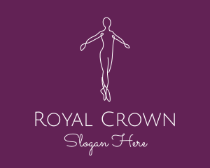 Ballet Dance Dancer logo design