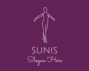 Ballet Dance Dancer logo design