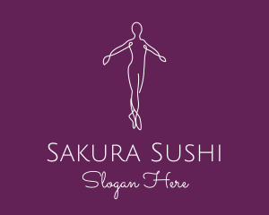 Ballet Dance Dancer logo design