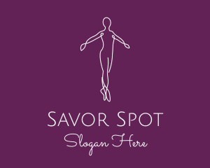 Ballet Dance Dancer logo design