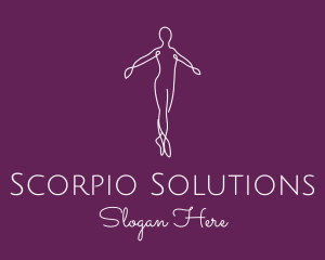 Ballet Dance Dancer logo design