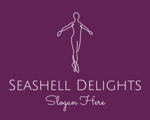 Ballet Dance Dancer logo design