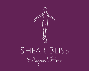 Ballet Dance Dancer logo design