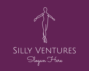 Ballet Dance Dancer logo design