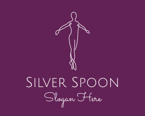 Ballet Dance Dancer logo design