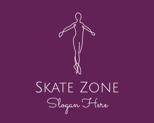 Ballet Dance Dancer logo design