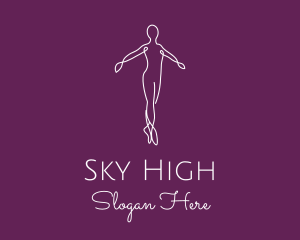 Ballet Dance Dancer logo design