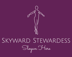 Ballet Dance Dancer logo design