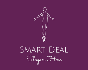 Ballet Dance Dancer logo design