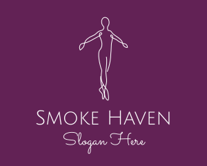 Ballet Dance Dancer logo design