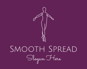 Ballet Dance Dancer logo design