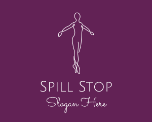 Ballet Dance Dancer logo design