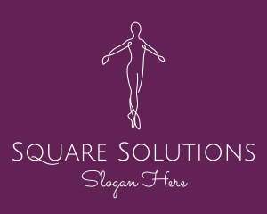 Ballet Dance Dancer logo design