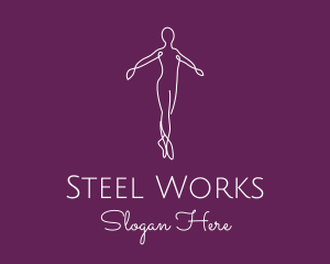 Ballet Dance Dancer logo design