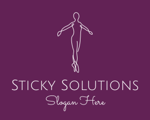 Ballet Dance Dancer logo design