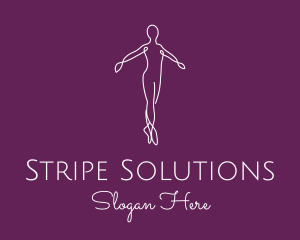 Ballet Dance Dancer logo design