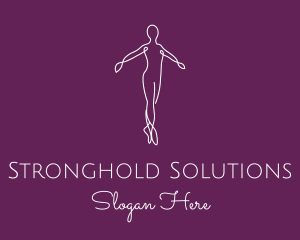 Ballet Dance Dancer logo design